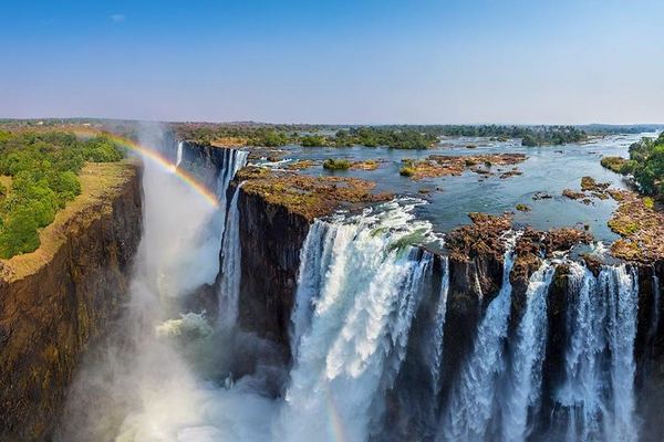 Victoria Falls Guided Tour in Zambia with Fees, Water and Air-Conditioned Vehicle