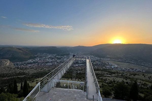 Small-Group Tour from Mostar: Fortica Skywalk, Blagaj, Počitelj, Kravice Falls