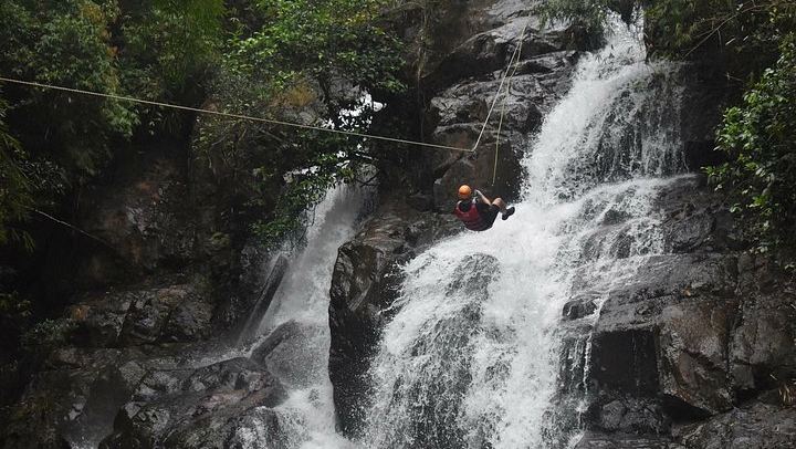 VIP Dalat Canyoning with Rope Training: Knots, Harness, Abseiling and Local Lunch (1/11)