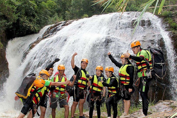 VIP Dalat Canyoning with Rope Training: Knots, Harness, Abseiling and Local Lunch (11/11)