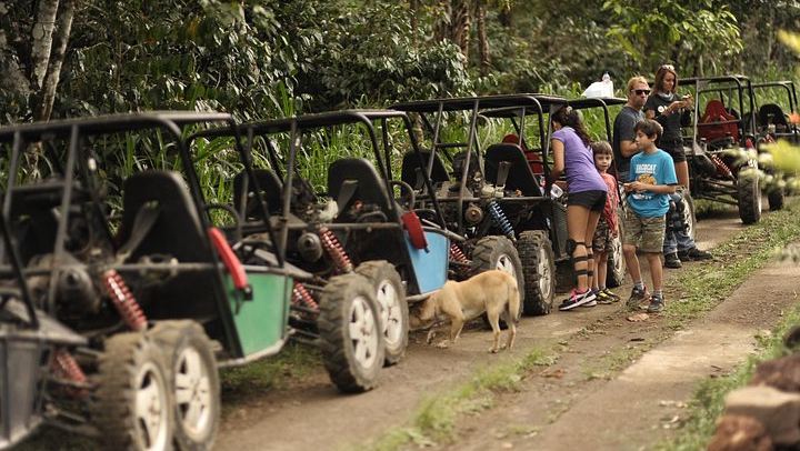 Haunted Valley Waterfall Tour by Finn Komodo Buggy and Mountain Bike, Munduk (3/8)