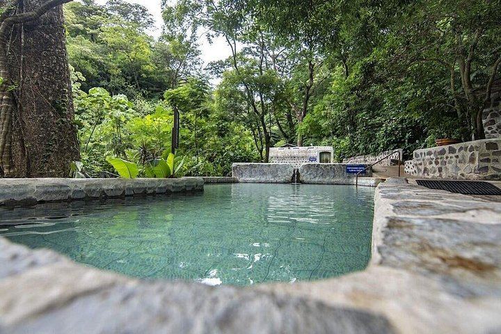 Private Transport Volcano and Waterfall Combo with Sauna, Mud Bath and Hanging Bridges (12/12)