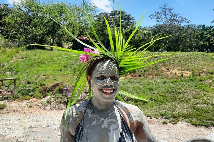 Private Transport Volcano and Waterfall Combo with Sauna, Mud Bath and Hanging Bridges (5/12)