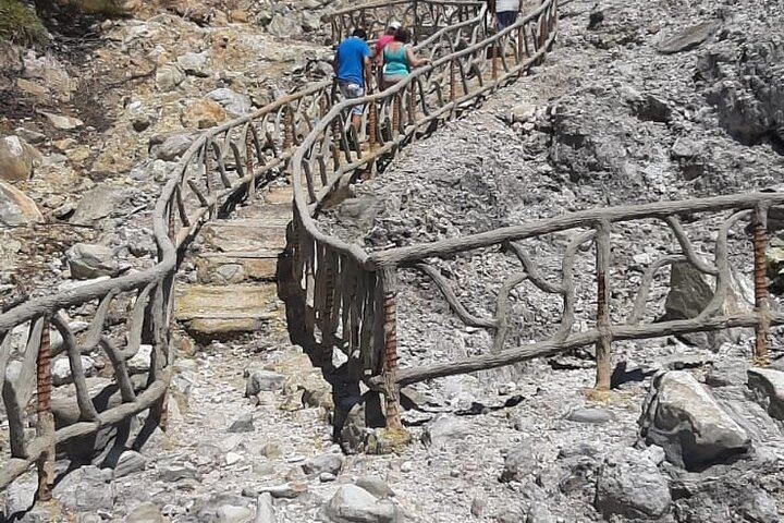 Private Transport Volcano and Waterfall Combo with Sauna, Mud Bath and Hanging Bridges (7/12)