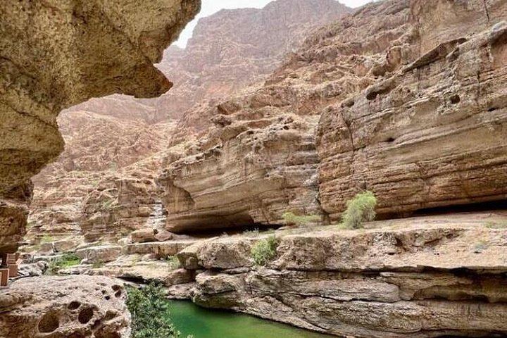 Wadi Shab Boat and Hike Adventure with Bimmah Sinkhole, Fins Beach and Romantic Cave (12/12)