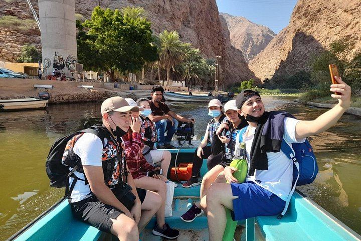 Private 7-Hour Wadi Shab Adventure from Muscat via Bimmah Sinkhole and Fins Beach (3/12)