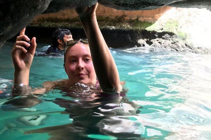 Private 7-Hour Wadi Shab Adventure from Muscat via Bimmah Sinkhole and Fins Beach (2/12)