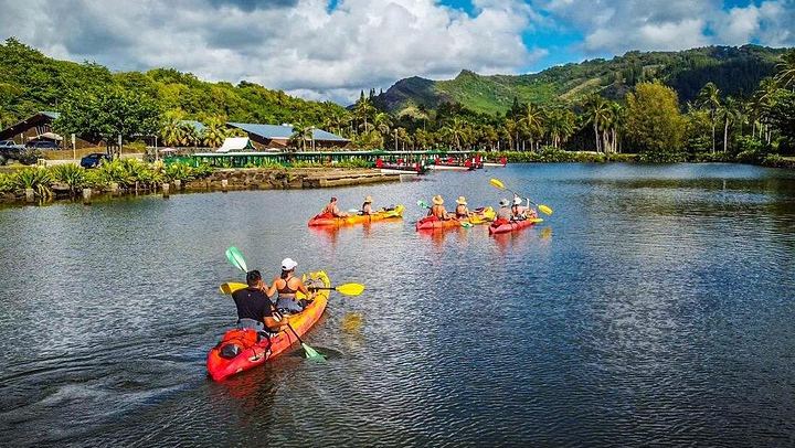 Wailua River Kayak and Secret Falls Hike: Morning Departure, Marina Shuttle, Snacks (1/12)