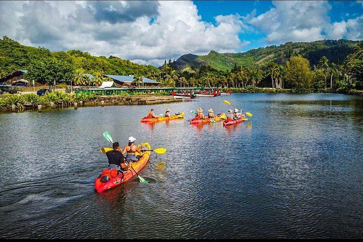 Wailua River Kayak and Secret Falls Hike: Morning Departure, Marina Shuttle, Snacks (1/12)