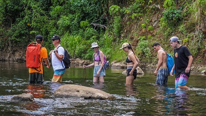 Wailua River Kayak and Secret Falls Hike: Morning Departure, Marina Shuttle, Snacks (3/12)