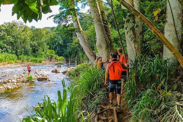 Wailua River Kayak and Secret Falls Hike: Morning Departure, Marina Shuttle, Snacks