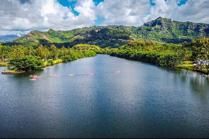 Wailua River Kayak and Secret Falls Hike: Morning Departure, Marina Shuttle, Snacks (11/12)