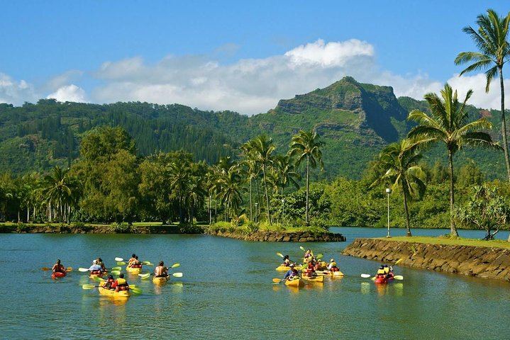 Rainbow Kayak Tours Wailua River Kayak and Secret Falls Hike with Lunch at the Falls (4/11)