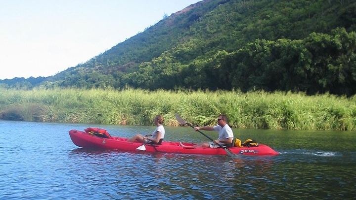 Duke's Kayak Adventures Wailua River Kayak and Secret Falls Hike with Guide, 5 Hours (3/12)