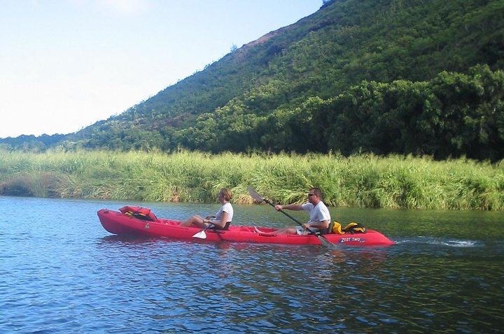 Duke's Kayak Adventures Wailua River Kayak and Secret Falls Hike with Guide, 5 Hours (3/12)