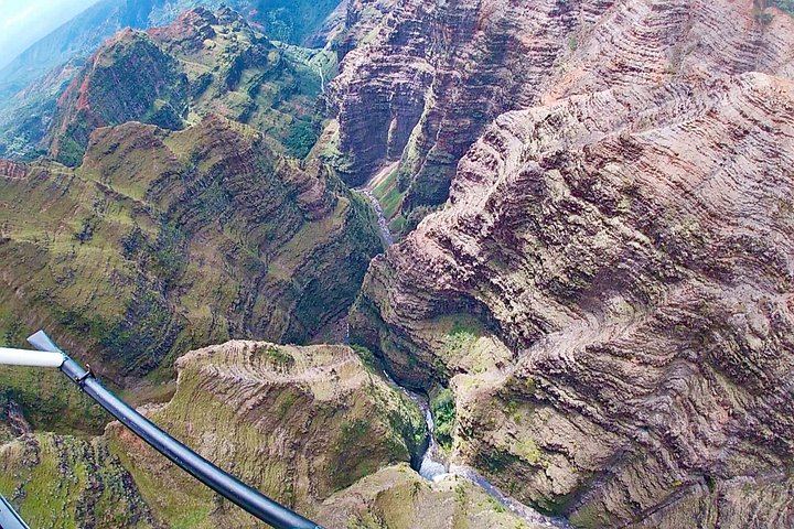 Kauai Private Doors-Off Helicopter Flight to Jurassic Falls, Waimea Canyon, Napali Coast (11/12)