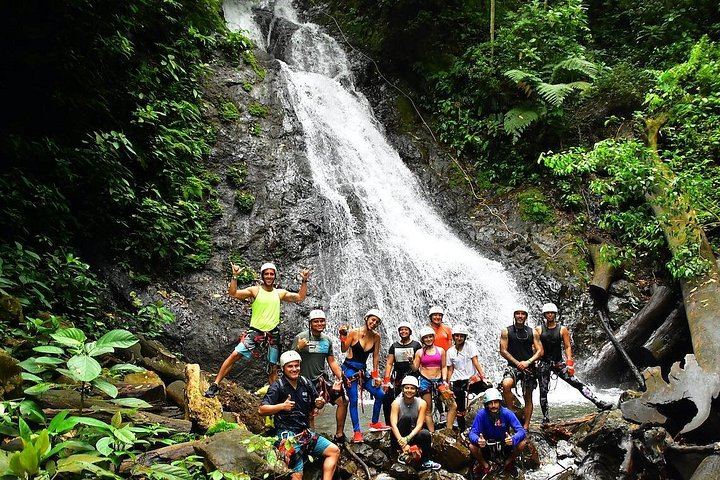 Vista Los Suenos Waterfall Canyoning near Jaco: Rappels, River Beds and Pools (5/9)