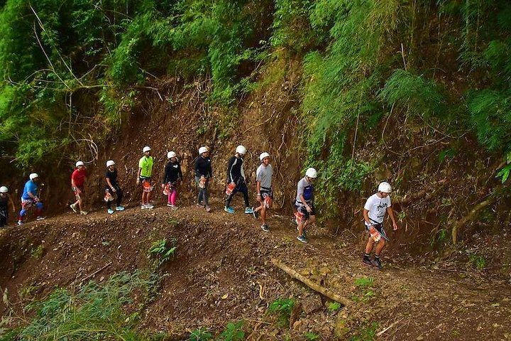 Vista Los Suenos Waterfall Canyoning near Jaco: Rappels, River Beds and Pools (6/9)