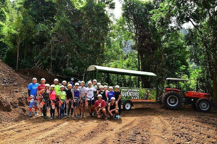 Vista Los Suenos Waterfall Canyoning near Jaco: Rappels, River Beds and Pools (8/9)