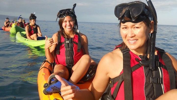 Kelii's Kayak, Snorkel and Waterfall Hike from Makena, 6 Hours with Lunch (1/8)