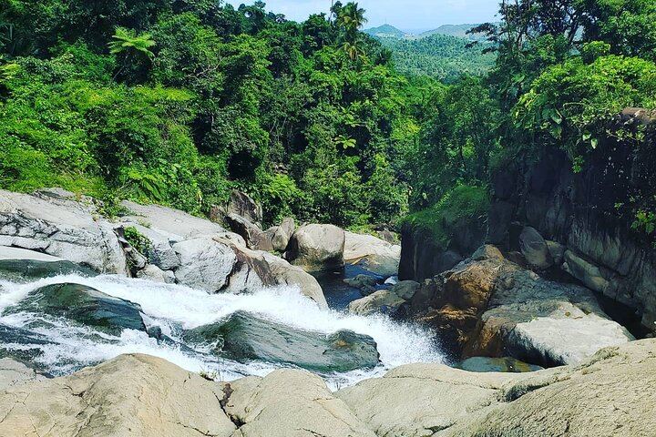 Espiritu Santo River Waterfall Hike in Remote El Yunque, Small Group from Condado (8/12)