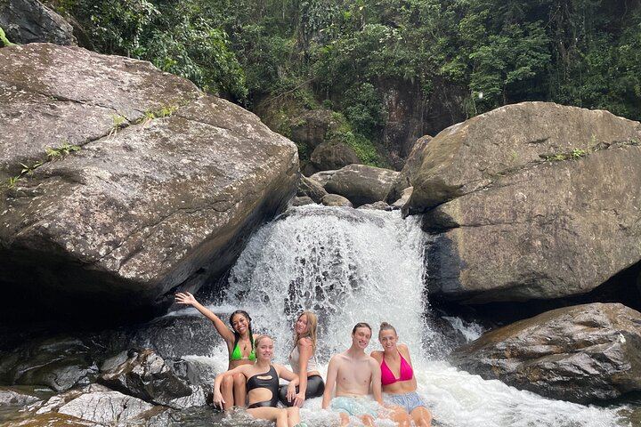 Espiritu Santo River Waterfall Hike in Remote El Yunque, Small Group from Condado (7/12)