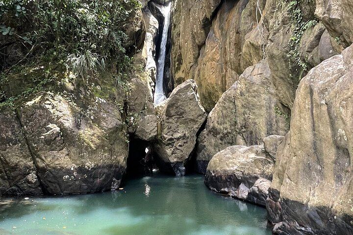 Espiritu Santo River Waterfall Hike in Remote El Yunque, Small Group from Condado (10/12)