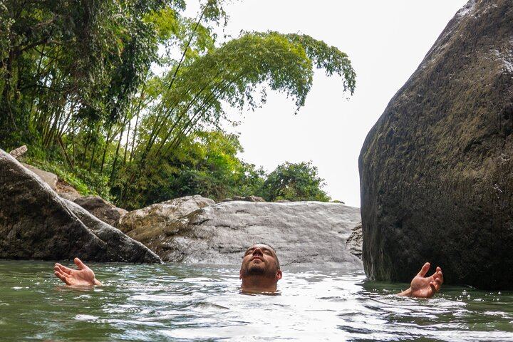 Espiritu Santo River Waterfall Hike in Remote El Yunque, Small Group from Condado (2/12)