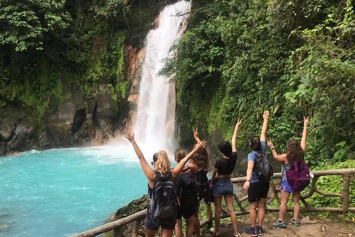 Rio Celeste Hike to Los Teñideros, Waterfall and River Swim at Don Alexis Farm (8/12)