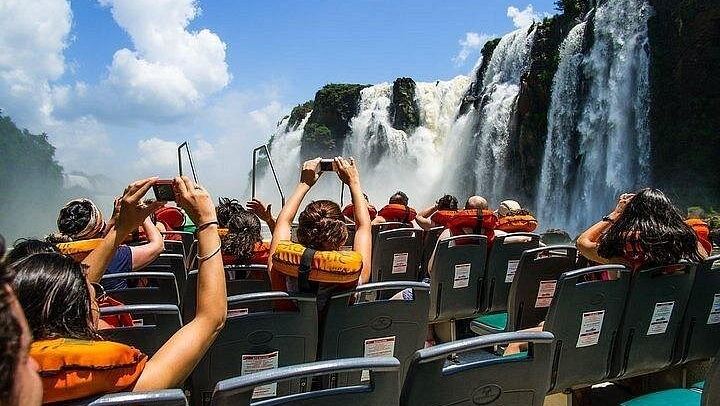 Iguazu Falls Argentine Side with Border Formalities Handled and Ecological Train (4/12)