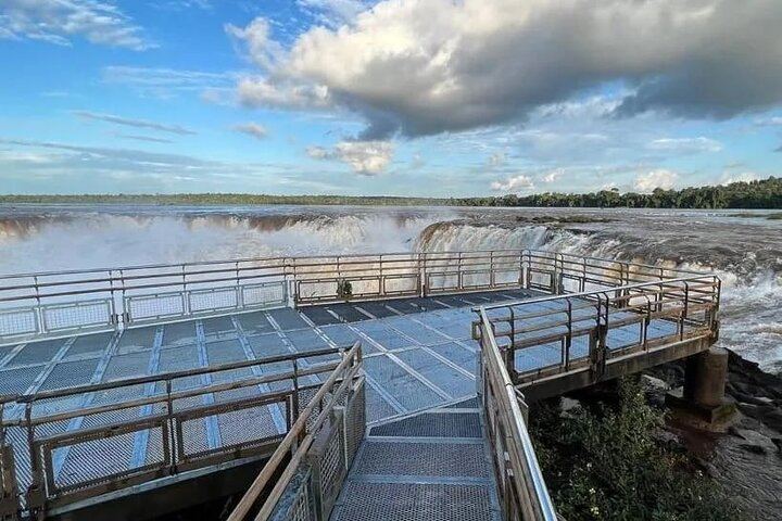 Iguazu Falls Argentine Side with Border Formalities Handled and Ecological Train (3/12)