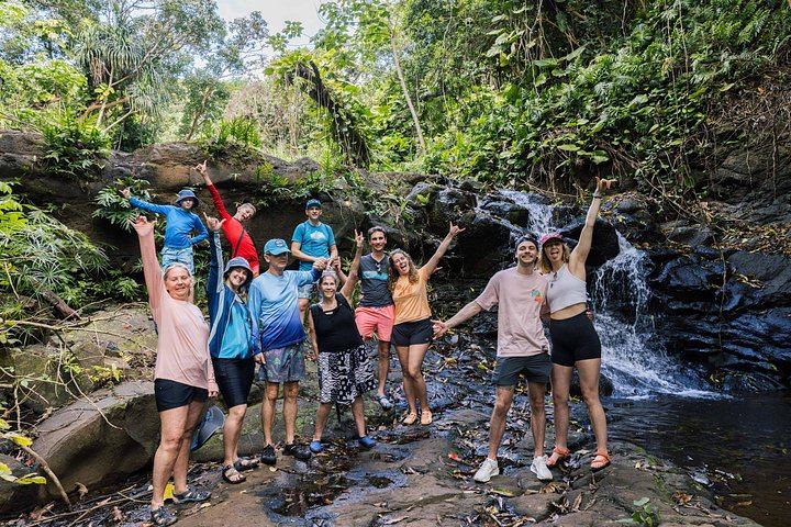 Huleia River Kayak and Hidden Valley Falls Hike from Nawiliwili, Motorized Canoe Return (6/8)