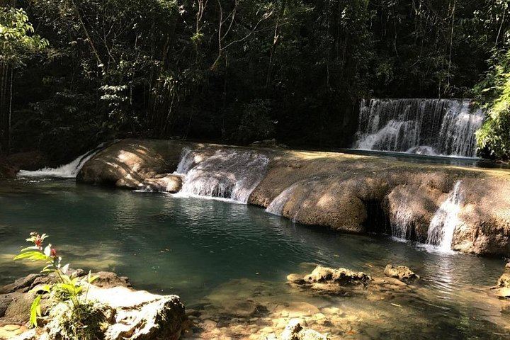 Private Appleton Estate Rum Tour and YS Falls Zipline Day from Montego Bay, Seven Hours (9/12)