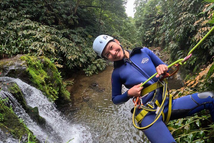 Ribeira dos Caldeirões Waterpark Canyoning with Photos, Sao Miguel Azores (1/12)
