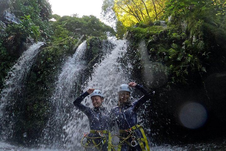 Ribeira dos Caldeirões Waterpark Canyoning with Photos, Sao Miguel Azores (10/12)