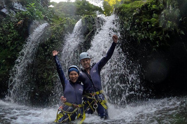 Ribeira dos Caldeirões Waterpark Canyoning with Photos, Sao Miguel Azores (12/12)