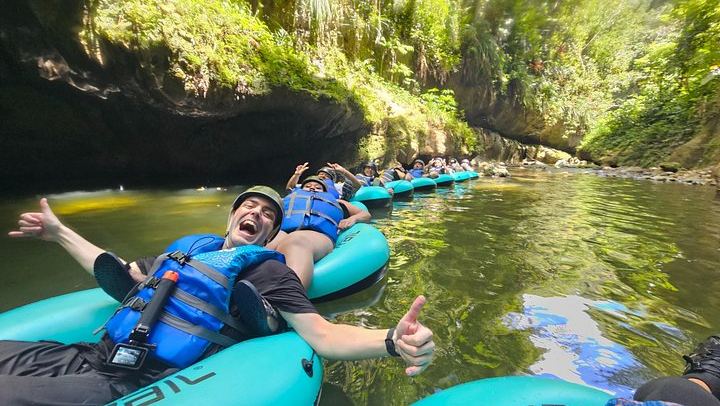 Charco Azul Cave Tubing and Waterfall Hike from Doramar Plaza, Dorado (4/12)