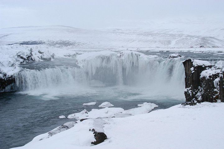Winter Combo from Akureyri: Godafoss, Christmas House and Forest Lagoon Soak (10/11)
