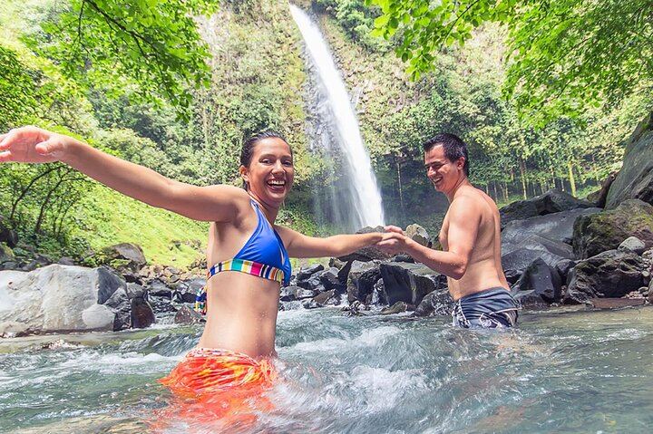 Full-Day La Fortuna Waterfall, Arenal Lava Fields and Relax Termalitas Hot Springs (7/8)