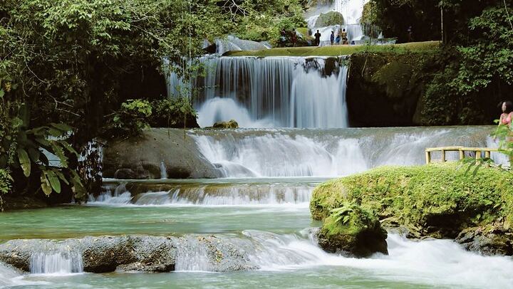 Private YS Falls and Black River Pontoon Safari Day Trip from Negril, Optional Zipline (3/9)