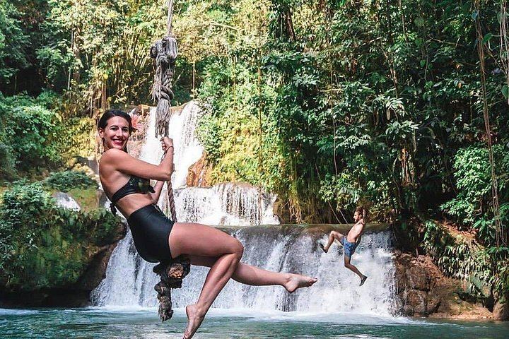 Private Appleton Estate Rum Tour and YS Falls Zipline Day from Montego Bay, Seven Hours (1/12)