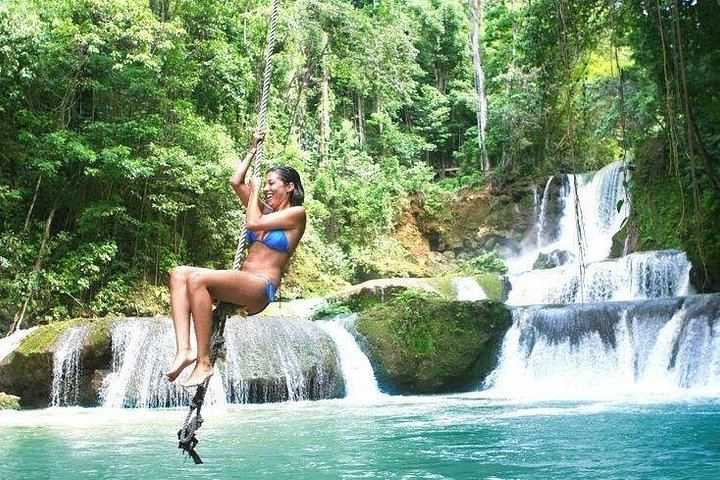 Private Appleton Estate Rum Tour and YS Falls Zipline Day from Montego Bay, Seven Hours (10/12)