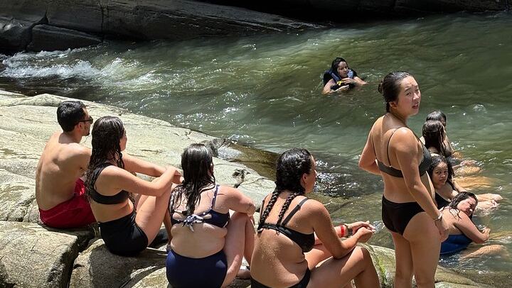 El Yunque River Pools, Big Waterslide and Beach Day Trip by Van from San Juan (1/12)