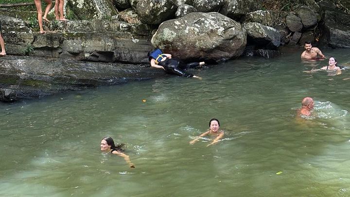 El Yunque River Pools, Big Waterslide and Beach Day Trip by Van from San Juan (2/12)