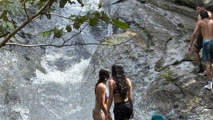El Yunque River Pools, Big Waterslide and Beach Day Trip by Van from San Juan (4/12)