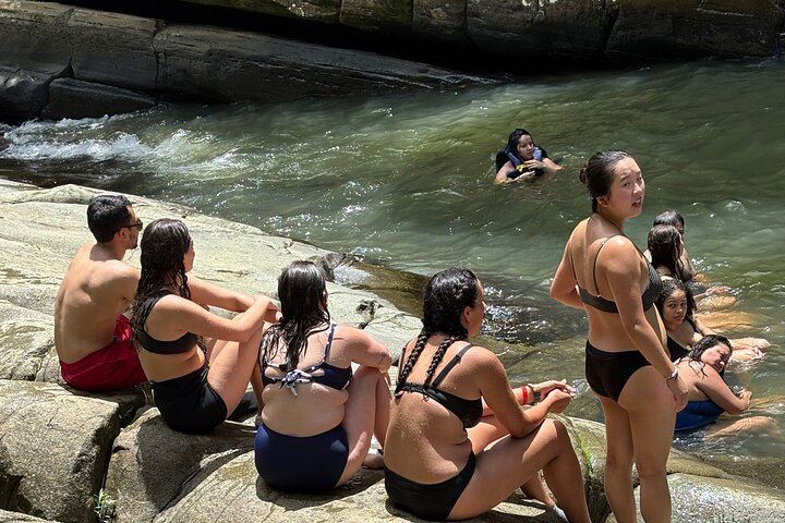 El Yunque River Pools, Big Waterslide and Beach Day Trip by Van from San Juan (1/12)