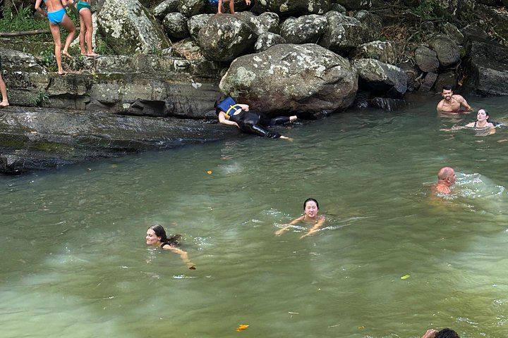 El Yunque River Pools, Big Waterslide and Beach Day Trip by Van from San Juan (2/12)