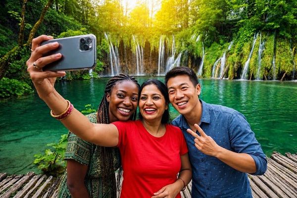 Plitvice Lakes and Rastoke Van Day Tour from Zagreb with Boat and Train Rides
