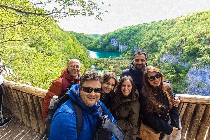 Plitvice Lakes and Rastoke Van Day Tour from Zagreb with Boat and Train Rides (10/12)