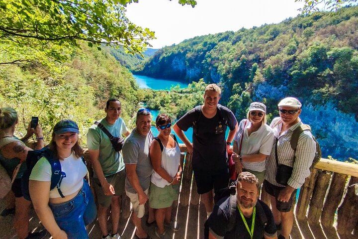 Plitvice Lakes and Rastoke Van Day Tour from Zagreb with Boat and Train Rides (6/12)